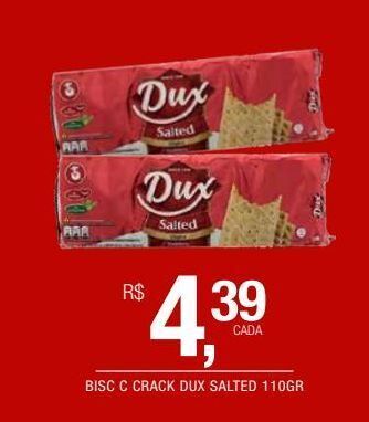 DB Supermercados Bisc c crack dux salted 110gr oferta