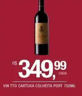 DB Supermercados Vinhos tto cartuxa colheita port 750 ml oferta