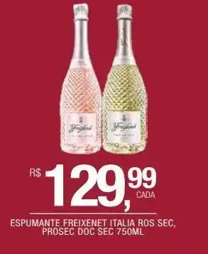 DB Supermercados Espumante freixenet italia ros sec, prosec doc sec 750ml oferta