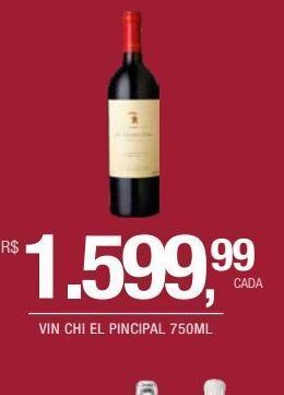 DB Supermercados Vin chi el pincipal 750ml oferta