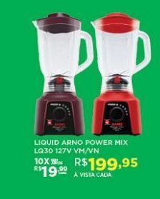 DB Supermercados Liquidificador arno power mix lq30 127 v oferta