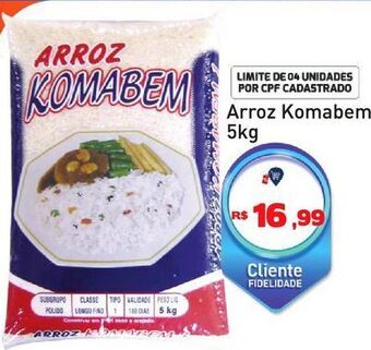 Tonin Superatacado Arroz komabem 5kg oferta