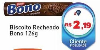 Tonin Superatacado Biscoito recheado bono 126g oferta