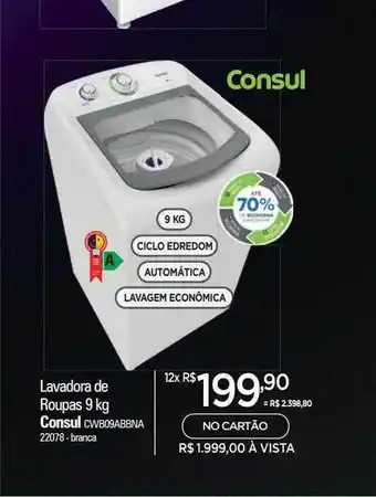 Zenir Lavadora de roupas consul oferta