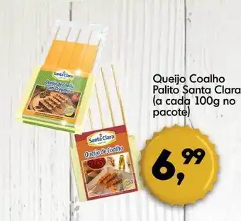 Imec Supermercados Queijo coalho palito santa clara oferta