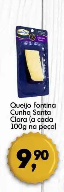 Imec Supermercados Queijo fontina cunha santa clara oferta