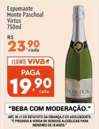 Supper Rissul Espumante monte paschoal virtus oferta