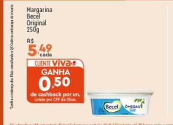 Supper Rissul Margarina becel original oferta