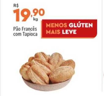 Supper Rissul Pão francês com tapioca oferta