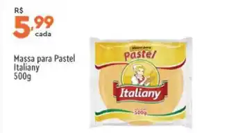 Massa para pastel italiany