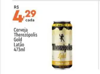 Cerveja therezópolis gold latão