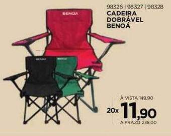 Benoit Cadeira dobrável benoá oferta