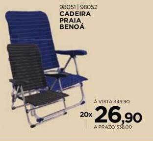 Benoit Cadeira praia benoá oferta