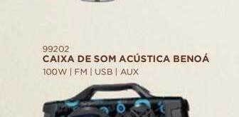Benoit Caixa de som acústica benoá oferta