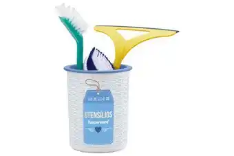 Porta utensílios redondo slim tag