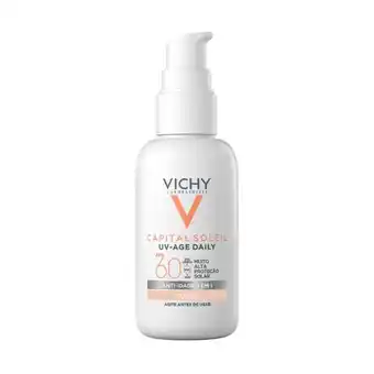 Drogal Protetor solar facial vichy uv-age daily cor 2.0 fps60 40ml oferta