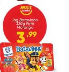 Iog Batavinho Petit Morango 320g