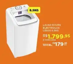 DB Supermercados Lavadora roupa electrolux 8,5kg oferta