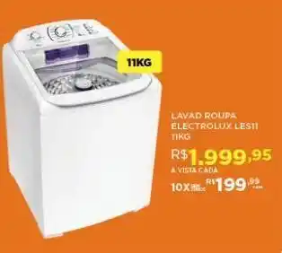DB Supermercados Lavadora roupa electrolux 11kg oferta