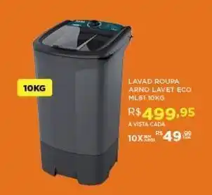 DB Supermercados Lavadora ropa arno lavet eco 10kg oferta