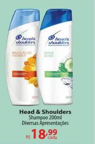 Tchê Farmácias Head & shoulders shampoo oferta