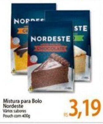 Atacadão Mistura para Bolo Nordeste 400g oferta