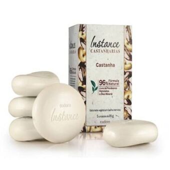 Sabonete em barra castanharias castanha 5x85g