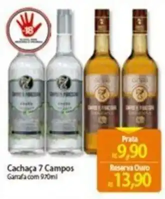 Cachaca 7 Campos 970ml
