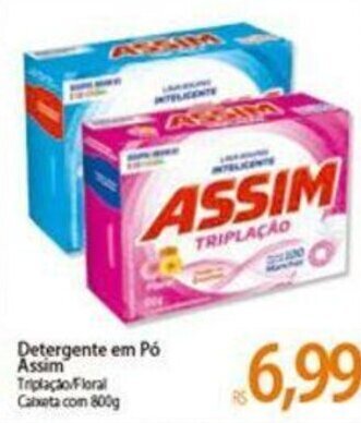 Detergente em po Assim 800g