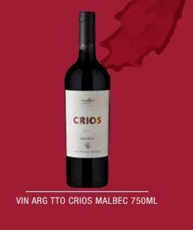 DB Supermercados Vin arg tto crios malbec 750ml oferta