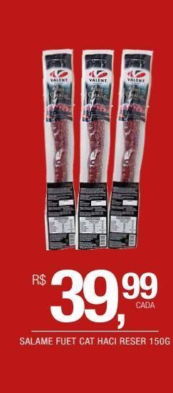 DB Supermercados Salame fuet cat haci reser 150g oferta