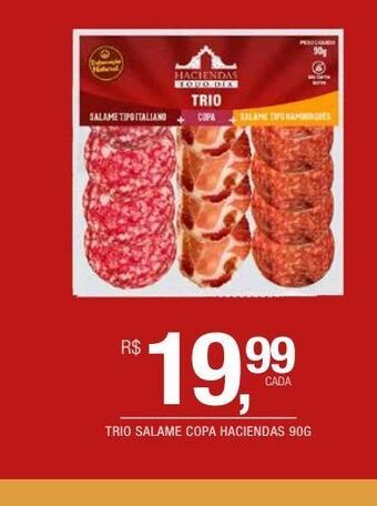 DB Supermercados Trio salame copa haciendas 90g oferta