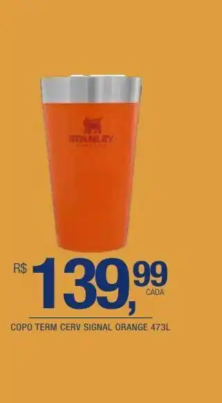 DB Supermercados Copo term cerv signal orange 473l oferta