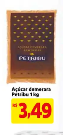 Acucar demerara Petribu 1kg