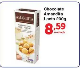 Roldão Chocolate Mandita Lacta 200g oferta