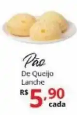 Ricoy Supermercados Pao de queijo Lanche oferta