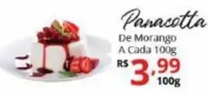 Ricoy Supermercados Panacotta de Morango a cada 100g oferta