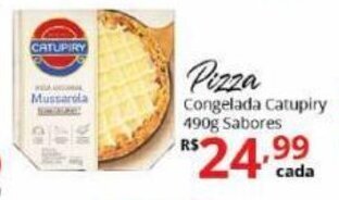Ricoy Supermercados Pizza congelada Catupiry 490g sabores oferta