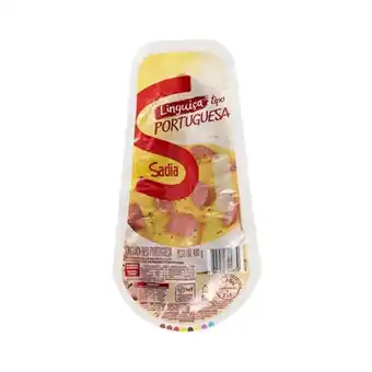 Supermercado Precito Linguiça sadia portuguesa embalagem 400g oferta