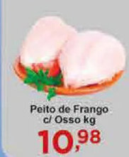 Rossi Supermercado Peito de Frango c/ Osso 1kg oferta