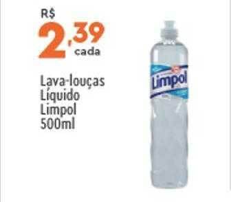 Supper Rissul Lava-louças líquido limpol oferta