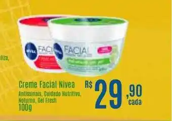 Creme facial nivea