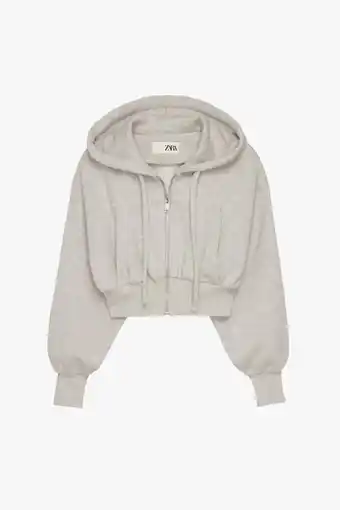 ZARA Moletom com capuz kaia x zara oferta
