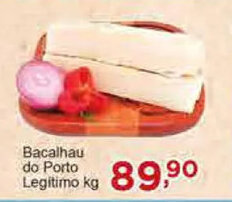 Rossi Supermercado Bacalhau do Porto Legitimo 1kg oferta
