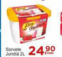 Rossi Supermercado Sorvete Jundia 2L oferta