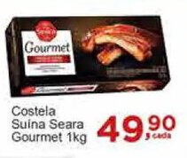 Rossi Supermercado Costela Suina Seara Gourmet 1kg oferta