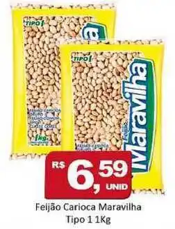 Rede Krill Feijão Carioca Maravilha Tipo 1 1kg oferta