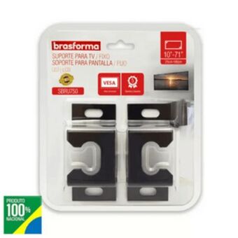 Suporte fixo para tv led 10-71" brasforma