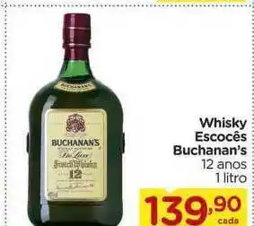 Whisky Escocês Buchanan's 1L