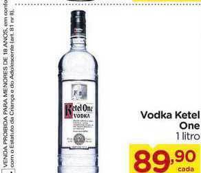 Carrefour Vodka Ketel One 1L oferta